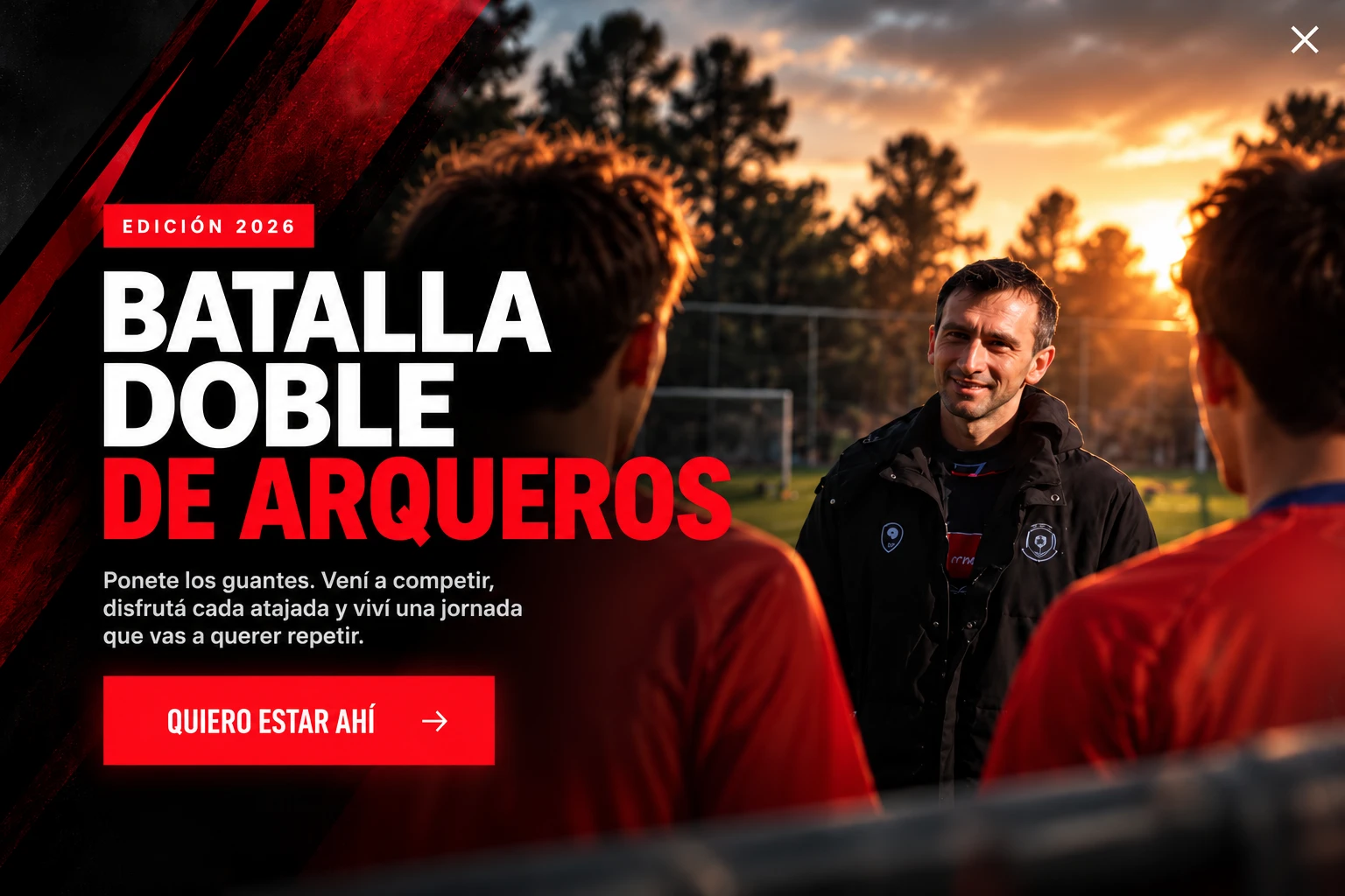 Batalla Doble de Arqueros — Edición 2026. Quiero estar ahí