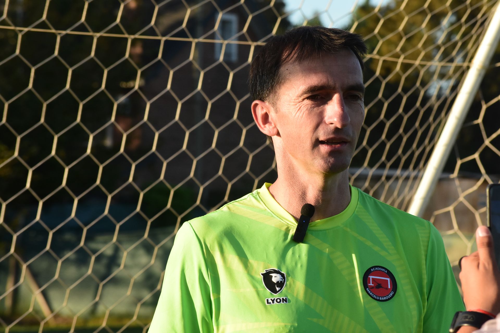 Entrenamiento en la sede D10 Football Club
